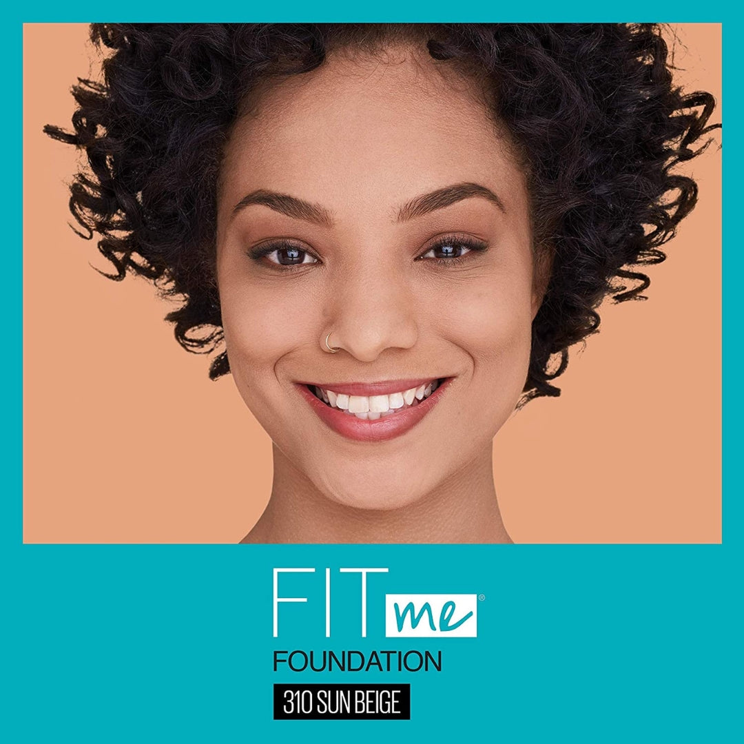 Base Fit Me Mate -Foundation Matte and Poreless  Fit Me 30ml Maybelline