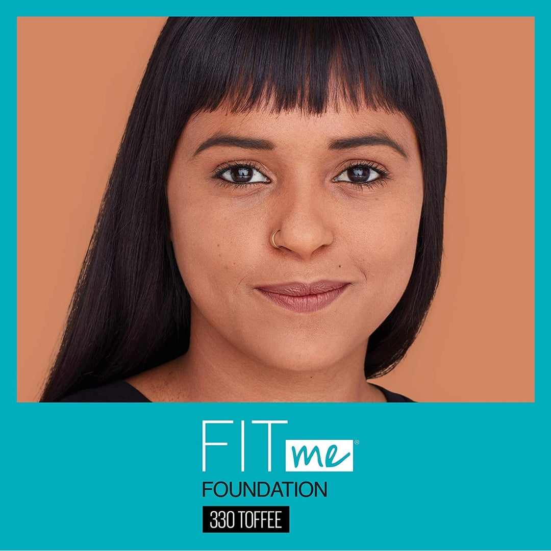 Base Fit Me Mate -Foundation Matte and Poreless  Fit Me 30ml Maybelline