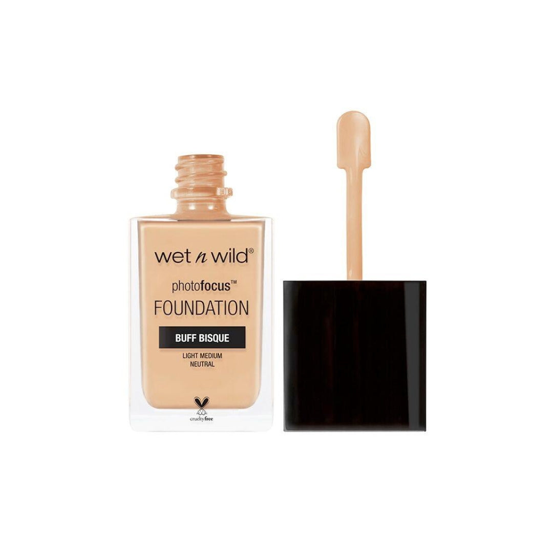 Base Mate Cobertura Ligera - Matte Foundation Photofocus 28ml Wet n Wild
