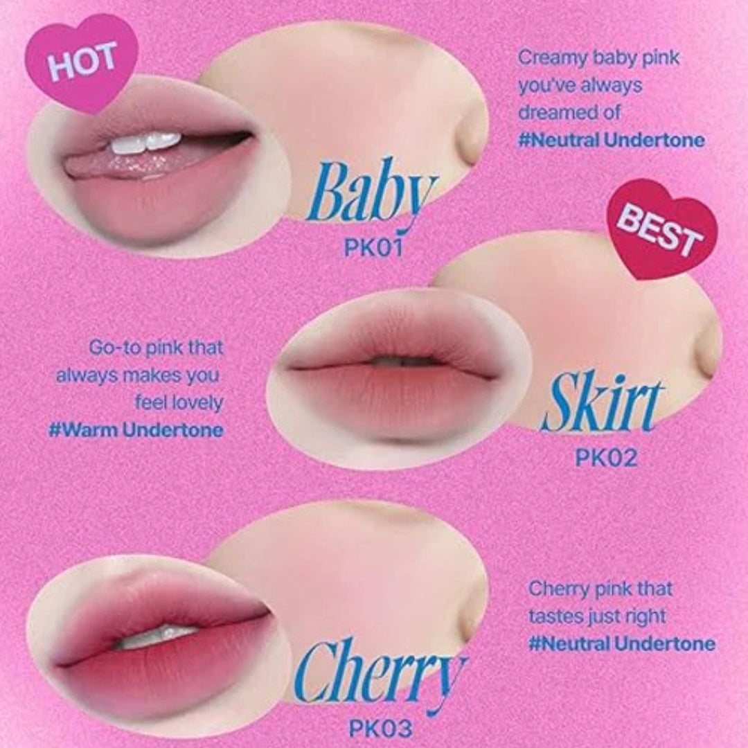 Blush Lip Blurry Pudding Pot Fwee con mini llavero 2027