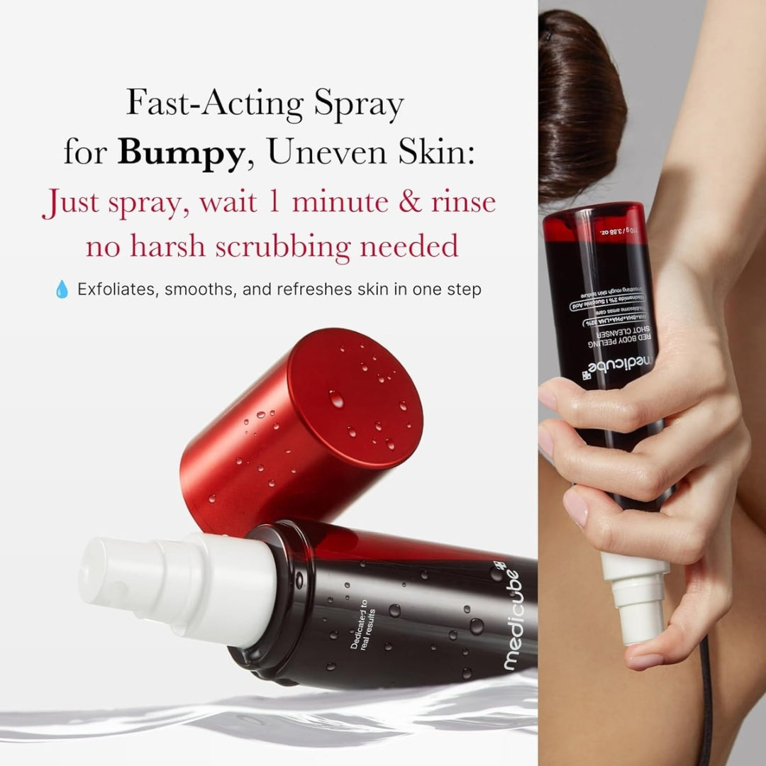 Red Acne Body Peeling Shot 110g Medicube