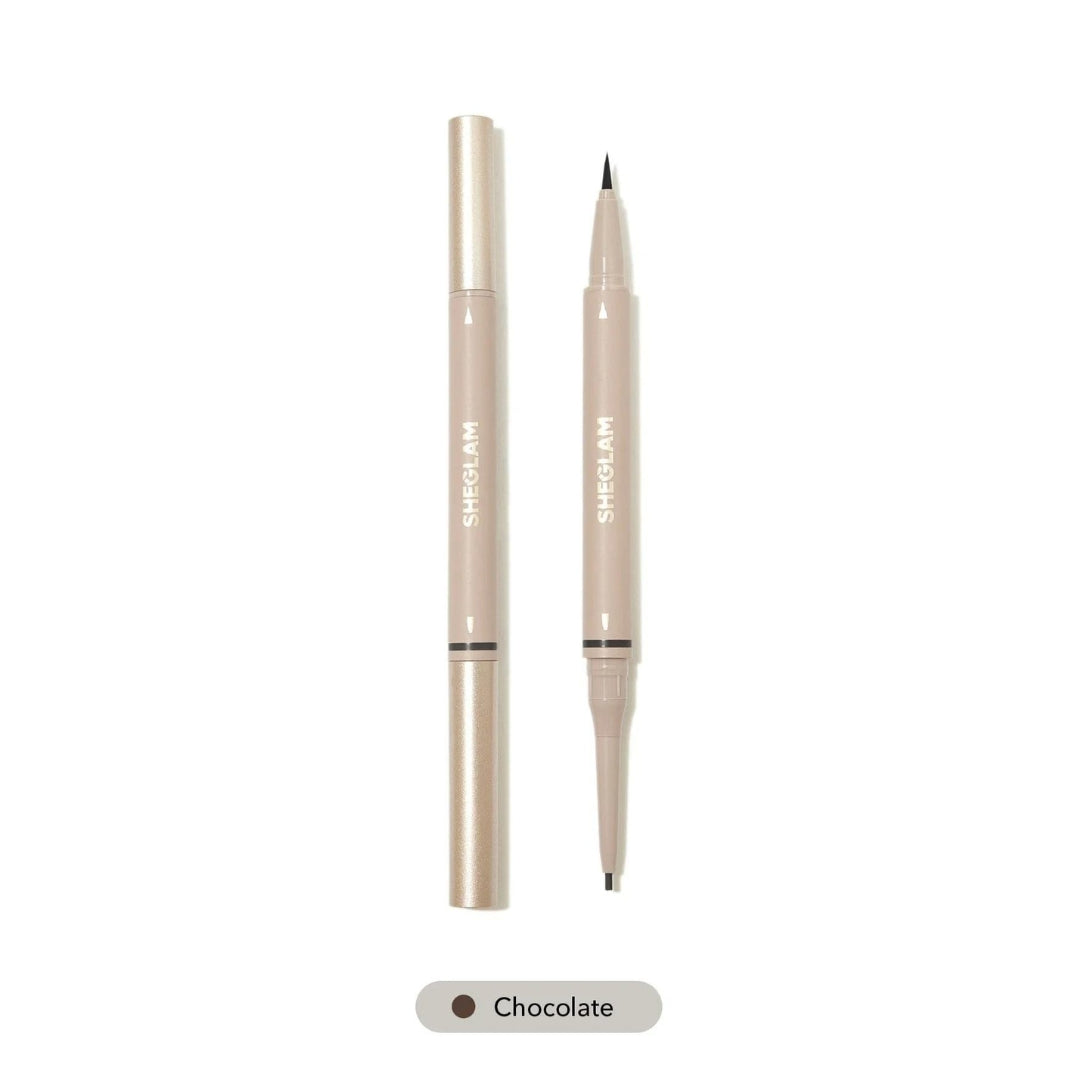 Lapiz de ceja Sheglam 2 en 1 Sheglam o5