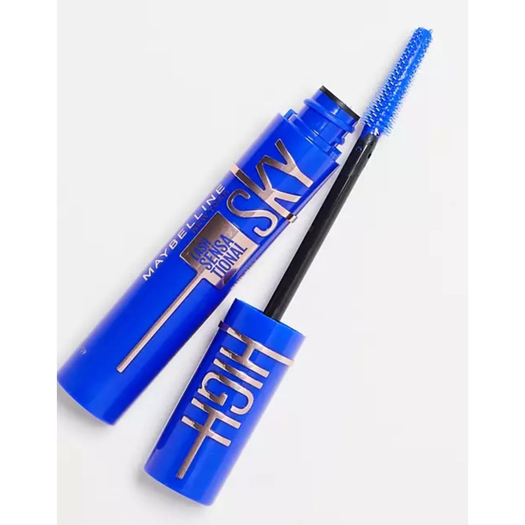Mascara De Pestañas Sky High Azul Rimel Maybelline