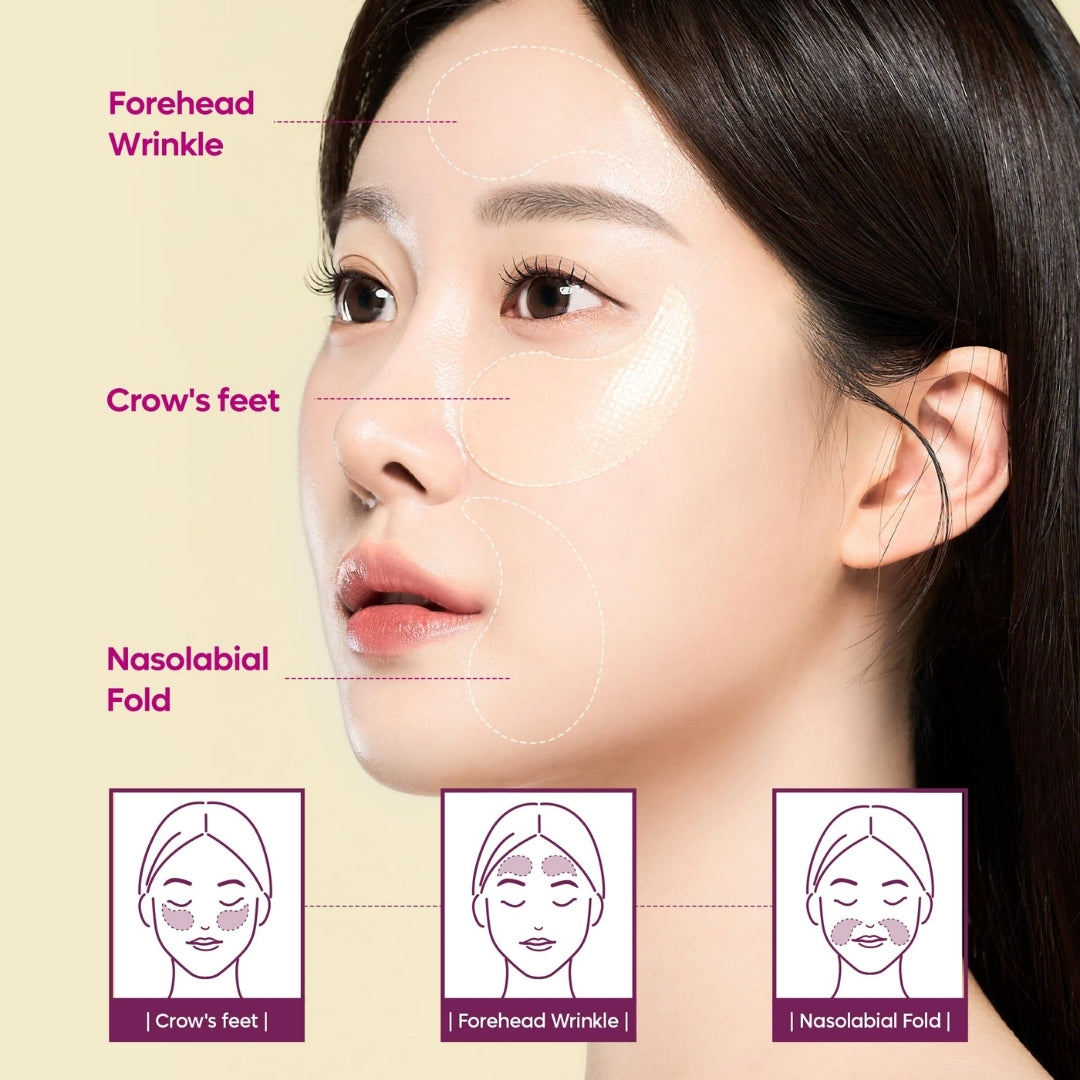 Parches De Ojos Calcium Volume Eye Patches 60u  Dr.Melaxin