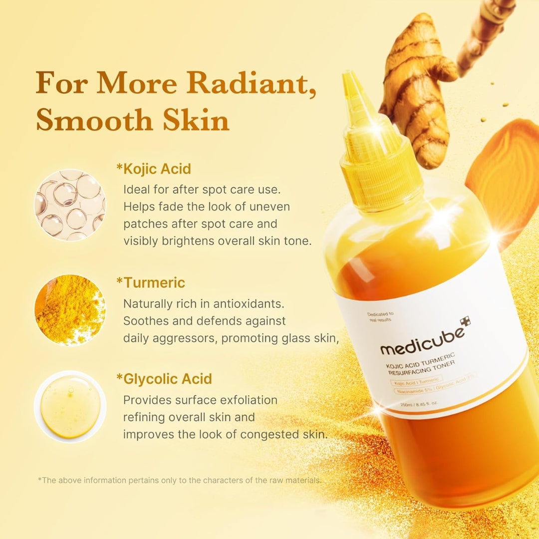 Tonico Kojic Acid Turmeric Niacinamide Medicube