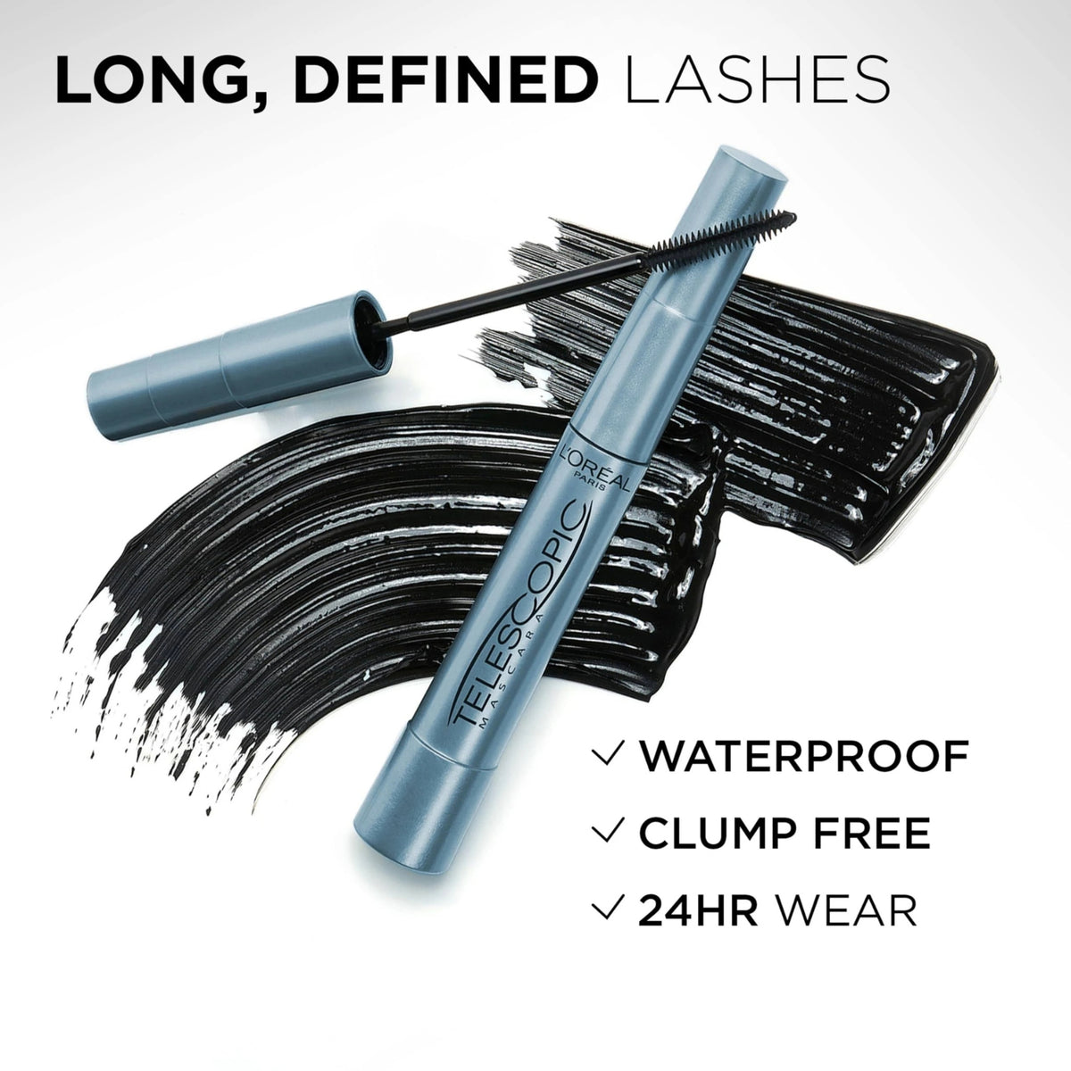 Mascara Telescopic Lengthening Original 925 Waterproof Rimel - L'Oreal Paris