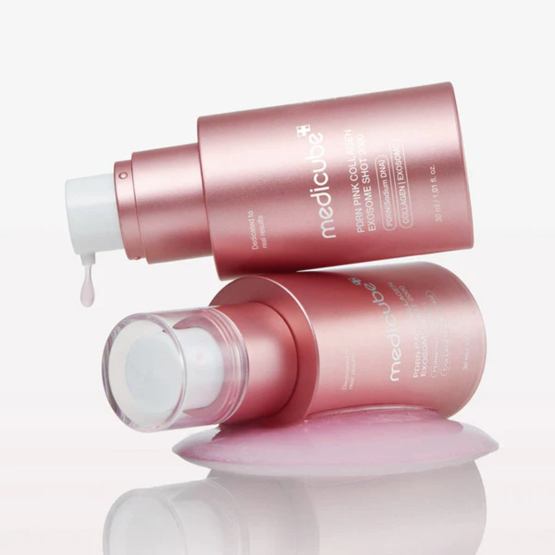 Suero de exosomas rosados PDRN  7500 (30 ml) Medicube PDRN Pink Exosome Shot Serum 7500 (30ml)