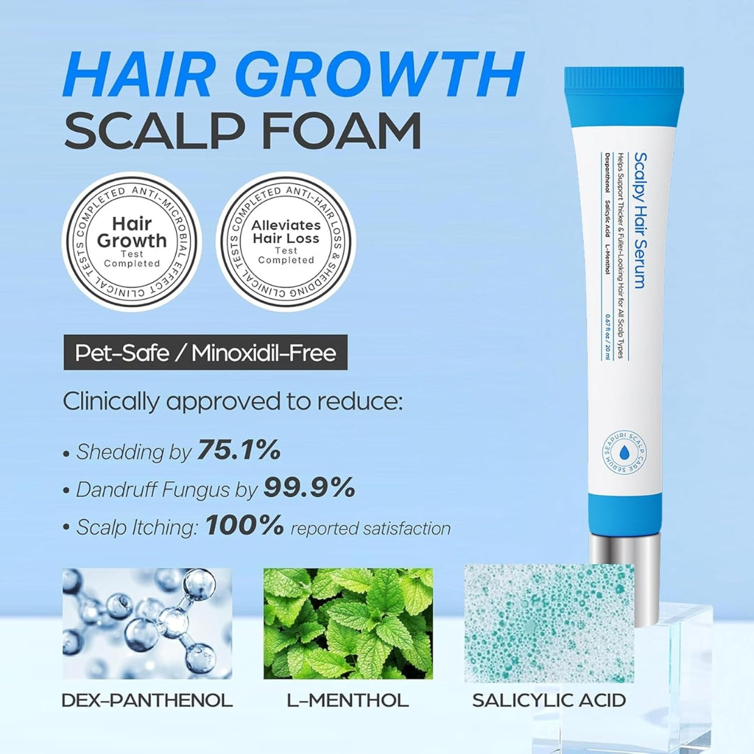Suero para el crecimiento del cabello Seapuri