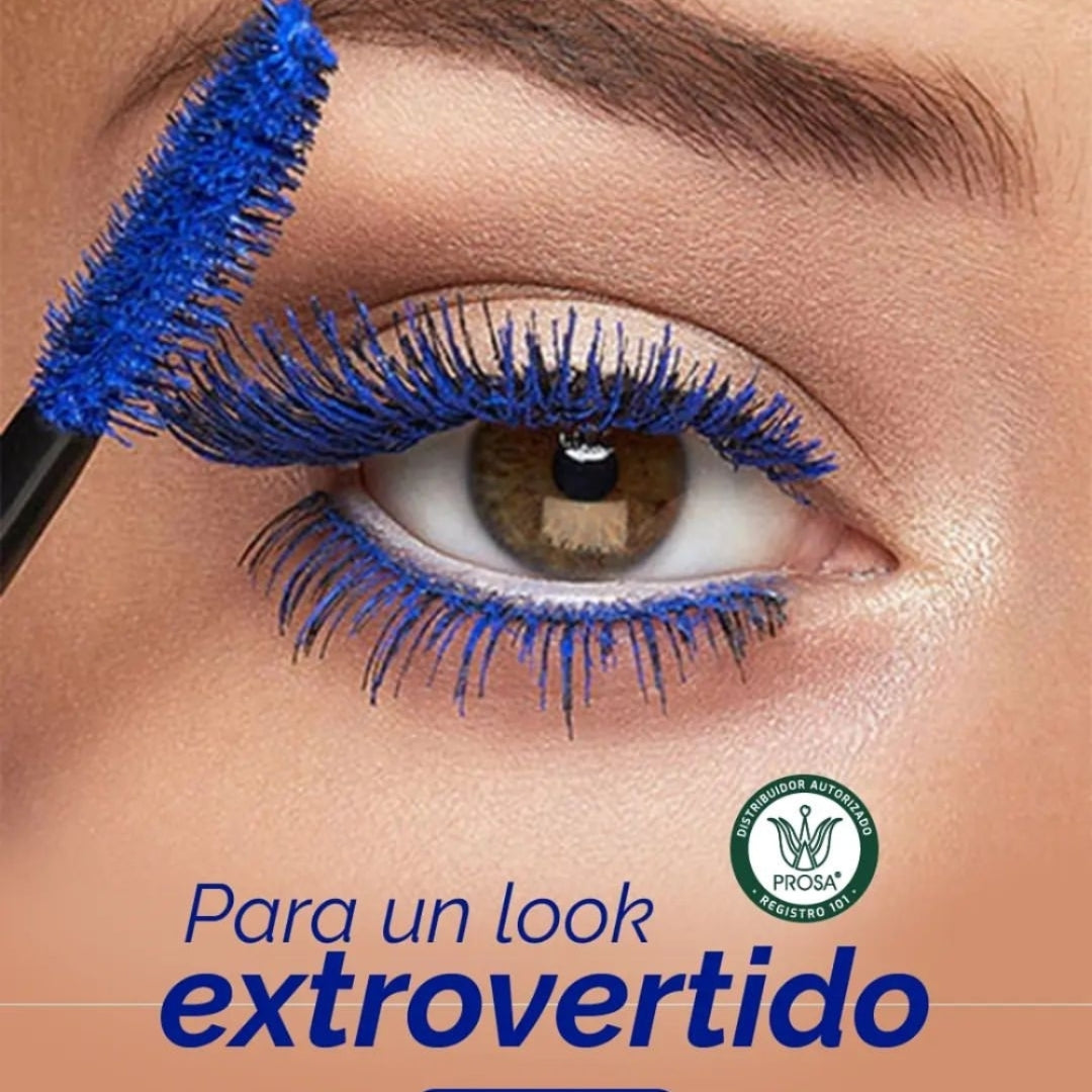 Mascara de Pestaña Azul Waterproof  Rimel Prosa