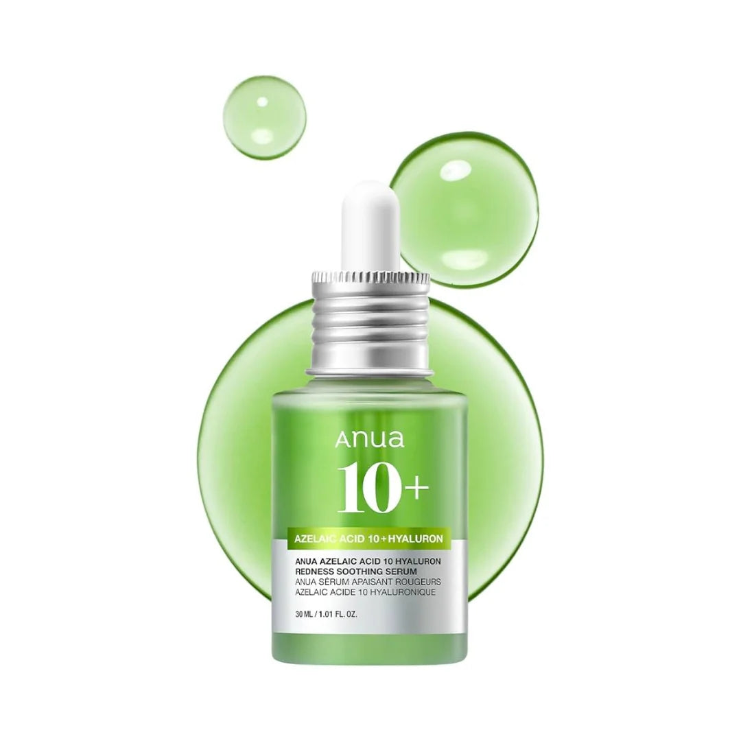 Serum Azelaic Acid 10+ Hyaluron Suero calmante de ácido azelaico 10 Anua