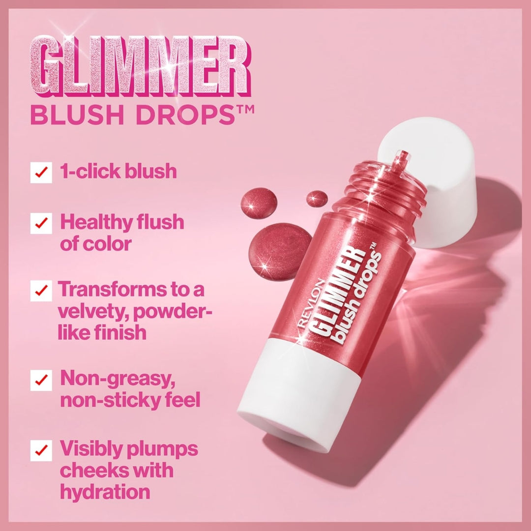Blush Luminoso Glimmer Blush Drops Revlon