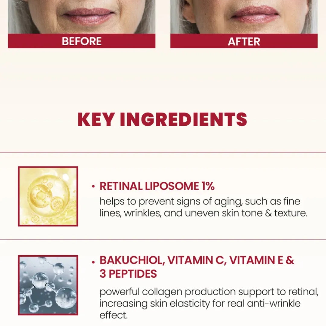 Crema Hidratante con Retinal Liposome 1% + Fermented Rice 50ml Seoul 1988 K-SECRET