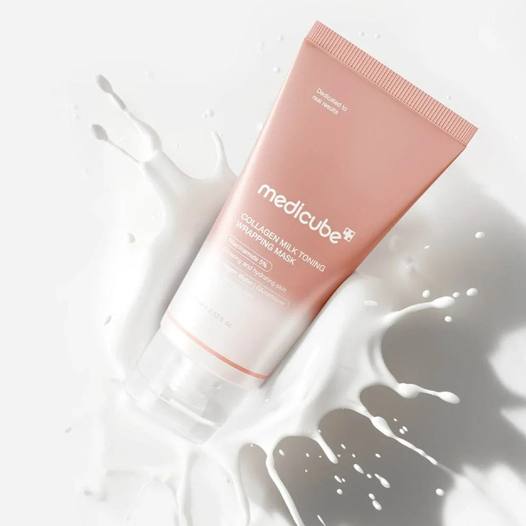 Mascarilla Collagen Milk Toning Wrapping Mask Medicube