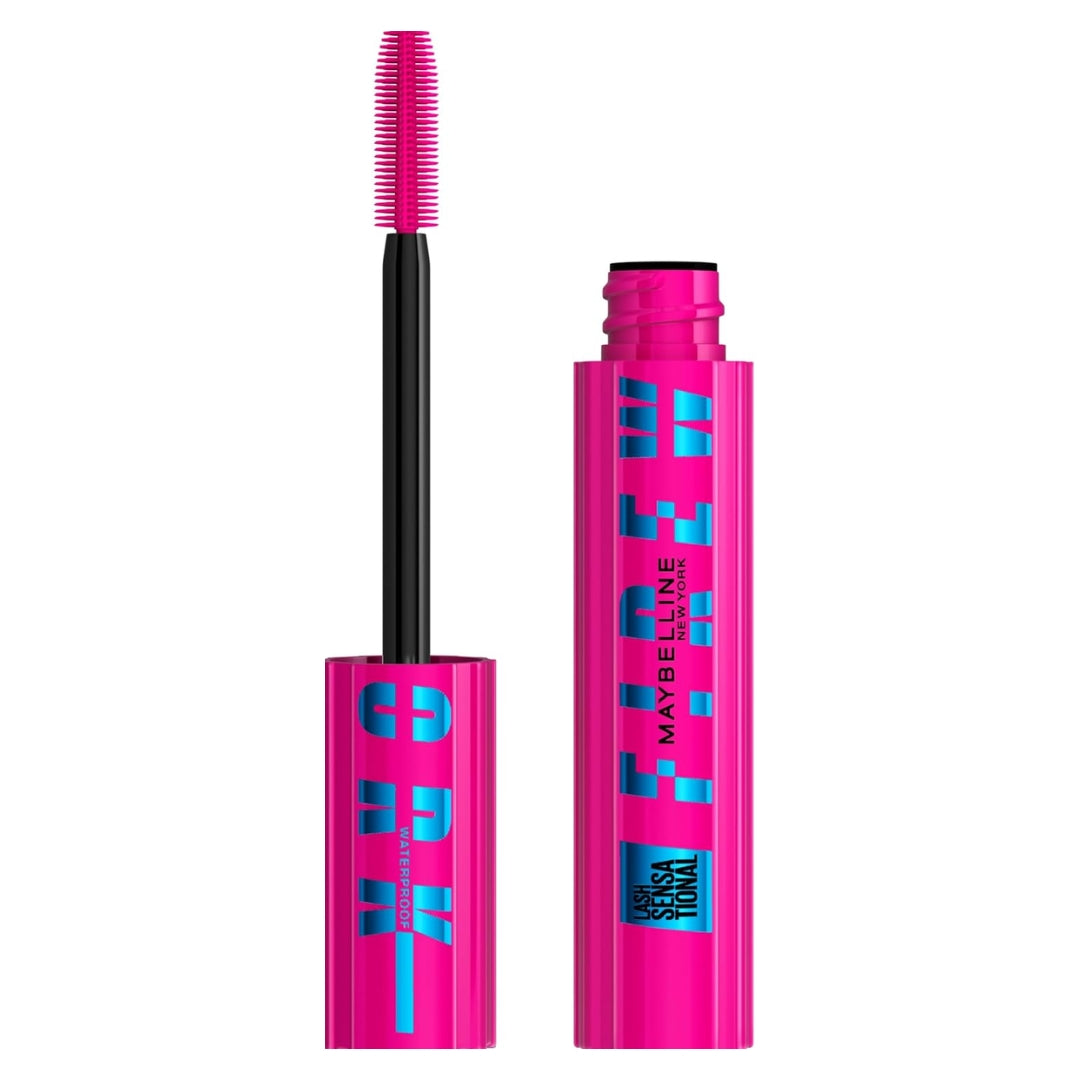 Mascara de Pestañas Lash Sensational Firework Waterproof Rimel Maybelline