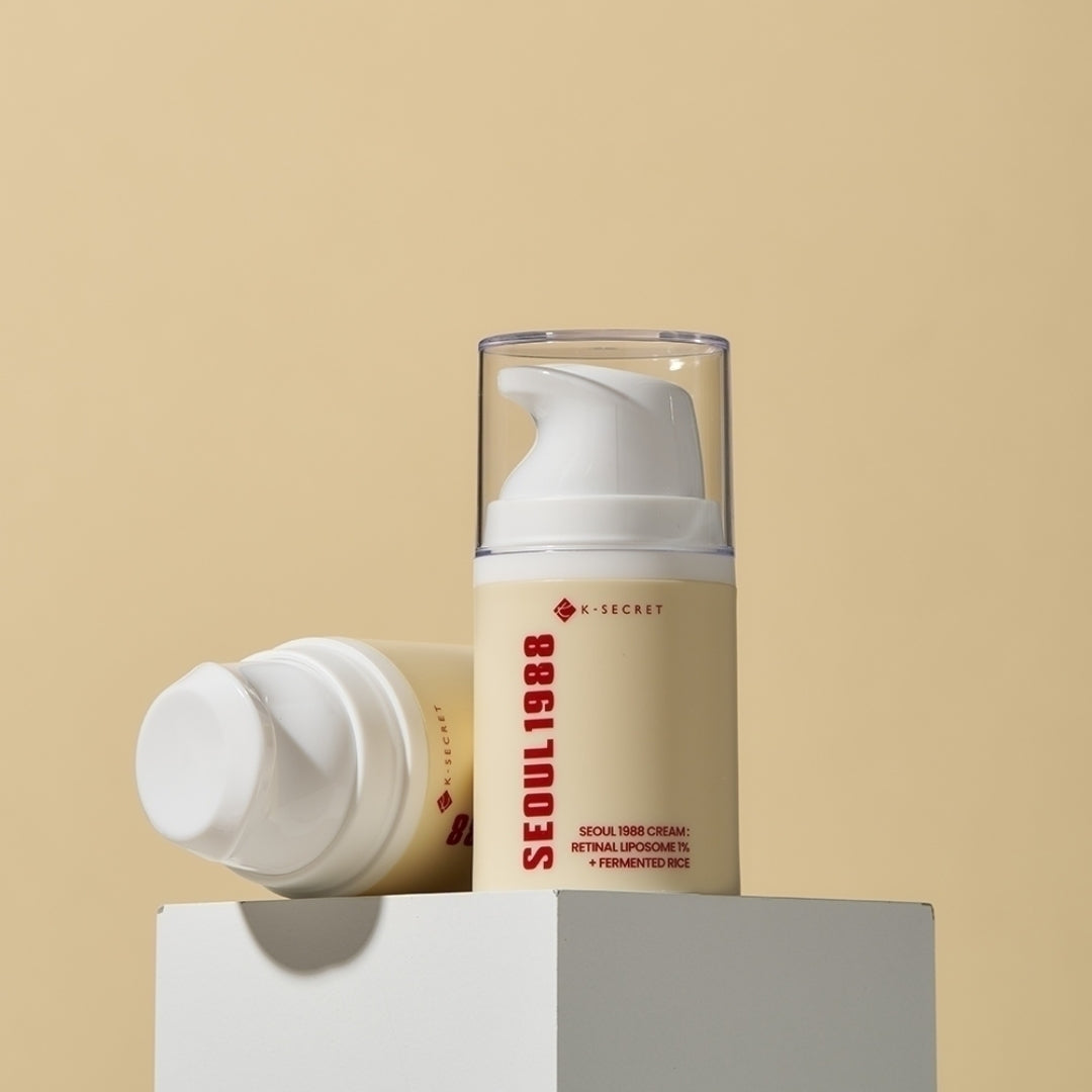 Crema Hidratante con Retinal Liposome 1% + Fermented Rice 50ml Seoul 1988 K-SECRET