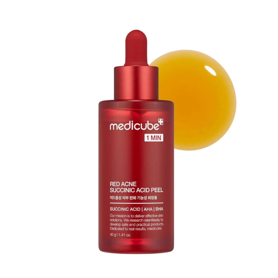 Serum Peeling de ácido succínico Red Succinic Acid Acne Treatment Peel-Off – 40g Medicube