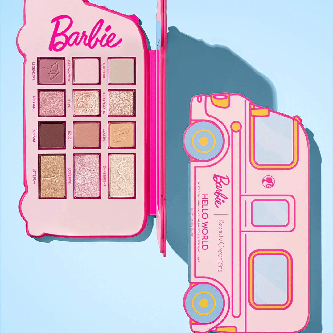 Barbie Paleta De Sombras Hello World Beauty Cretions