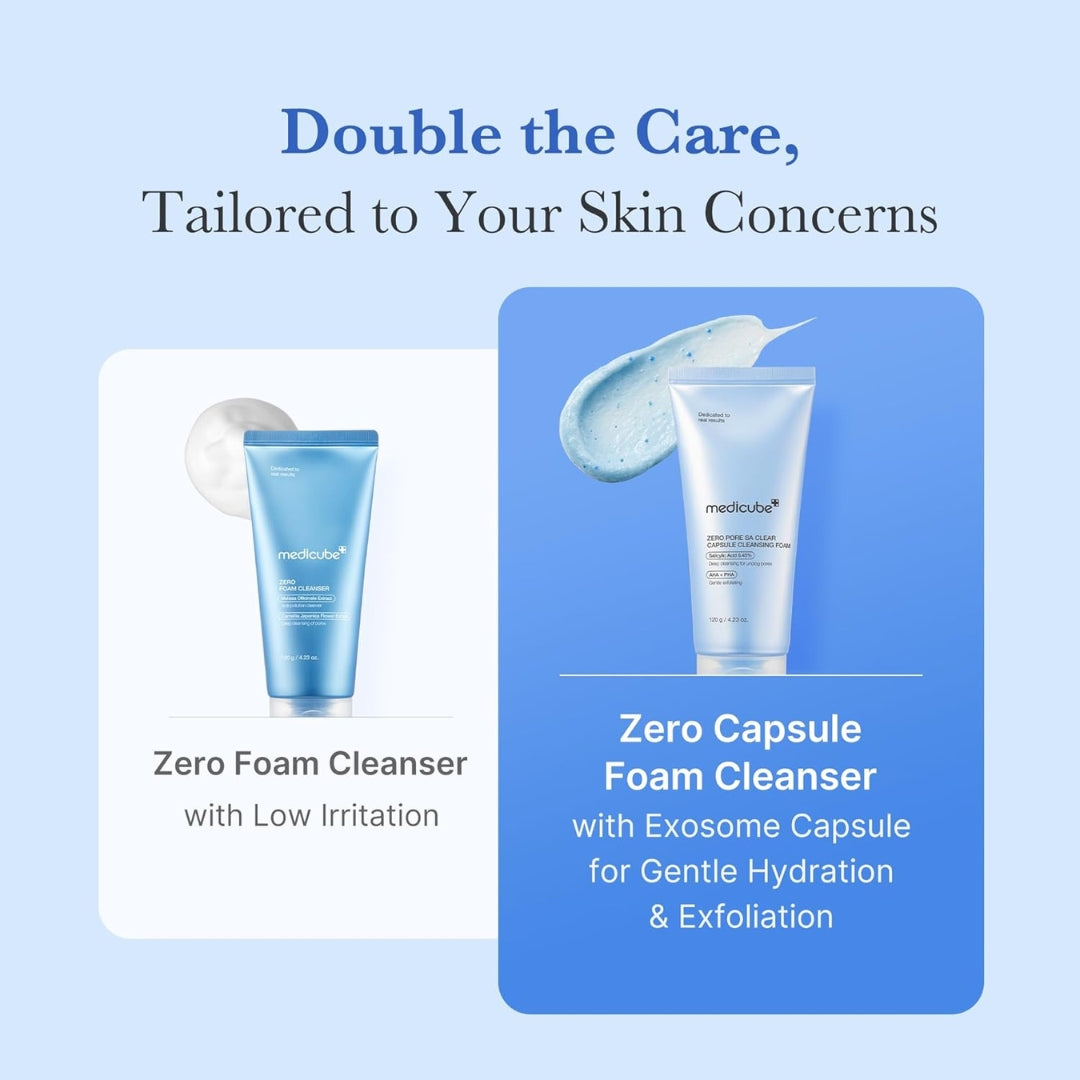 Limpiador espumoso Zero Pore SA Clear Capsule Cleansing Foam medicube  120g