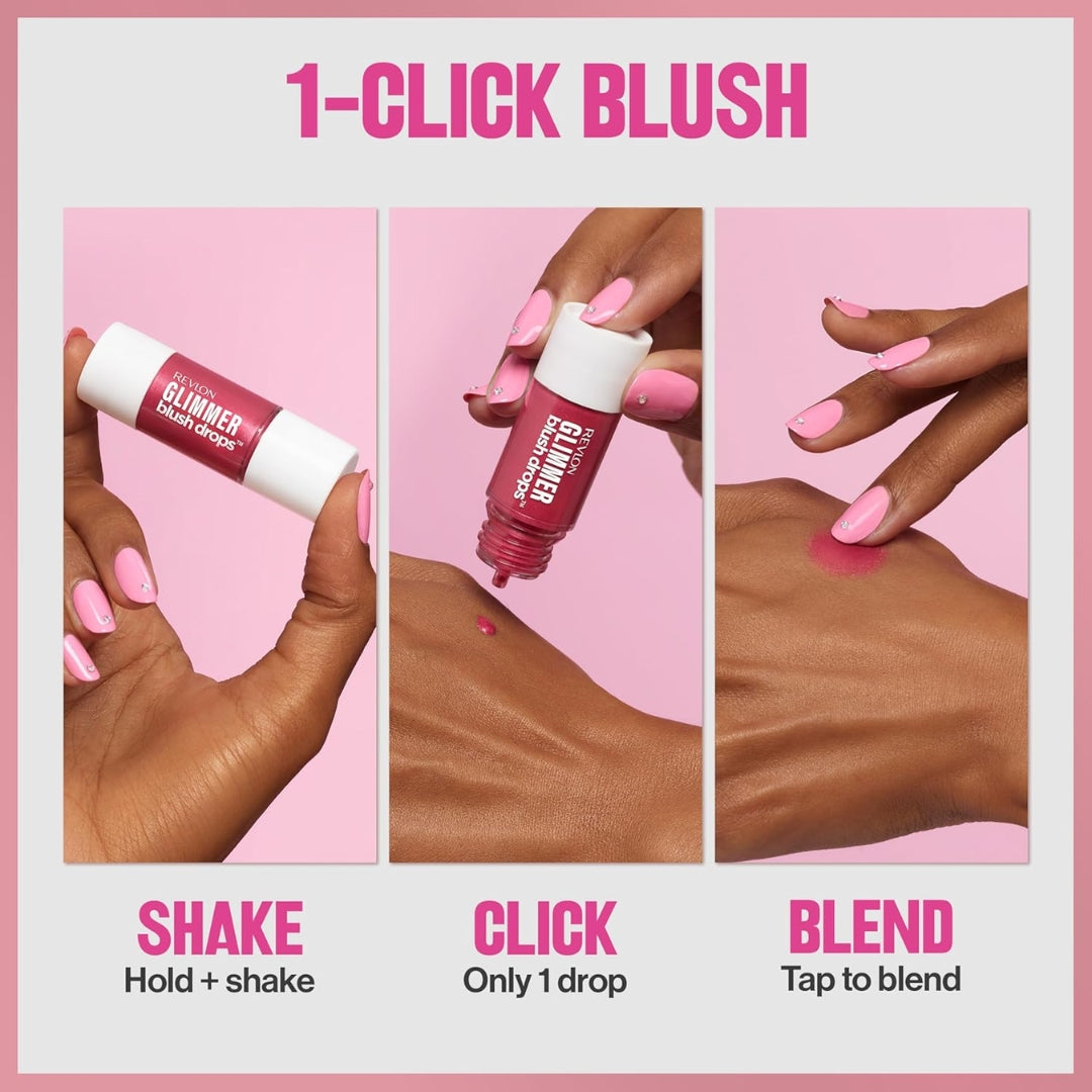Blush Luminoso Glimmer Blush Drops Revlon
