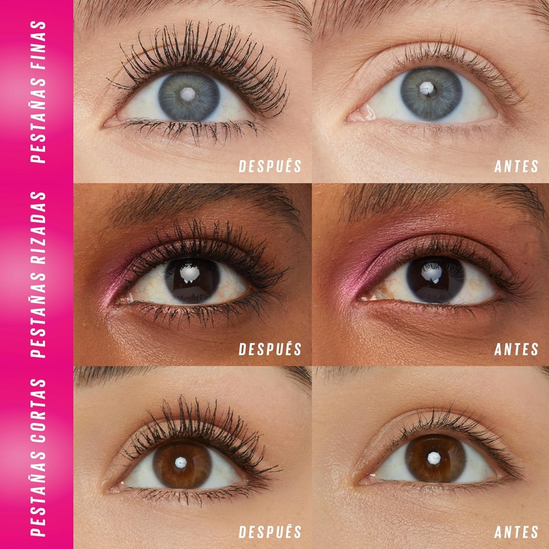 Mascara de Pestañas Lash Sensational Firework Waterproof Rimel Maybelline