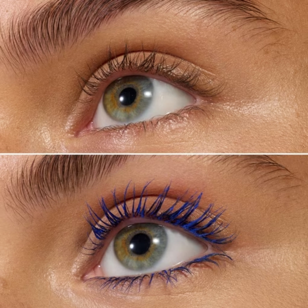 Máscara de pestañas I Love Extreme Azul Crazy Volume Rimel Essence
