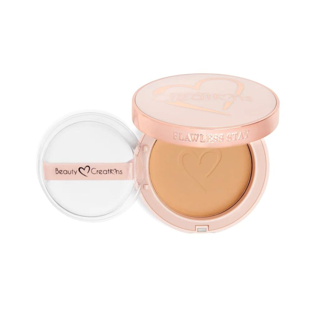 Polvo Base Compacto Flawless Stay 7g  Beauty Creations