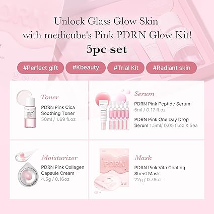 Medicube Salmon DNA PDRN – Kit Mini Glass Glow
