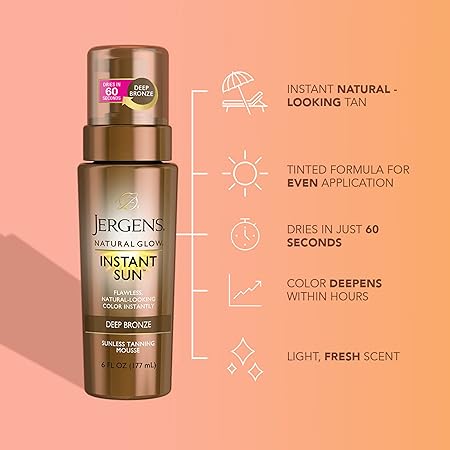 Autobronceador en Espuma Jergens | Self-tanning foam l7