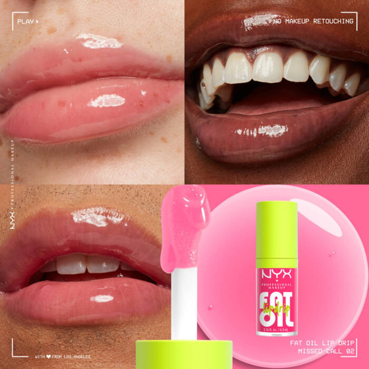 Labial Fat Oil Lip Drip Cremoso  NYX