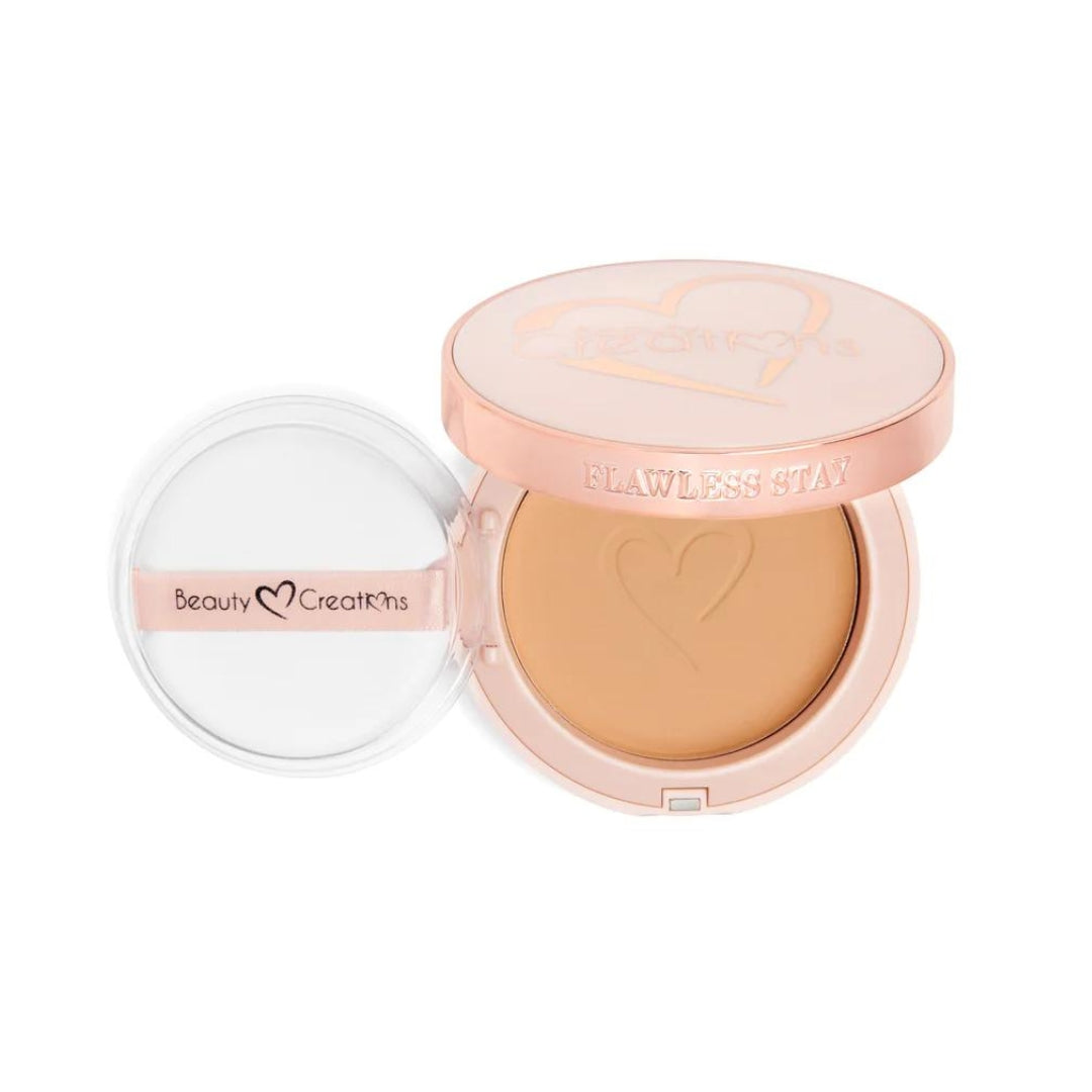 Polvo Base Compacto Flawless Stay 7g  Beauty Creations