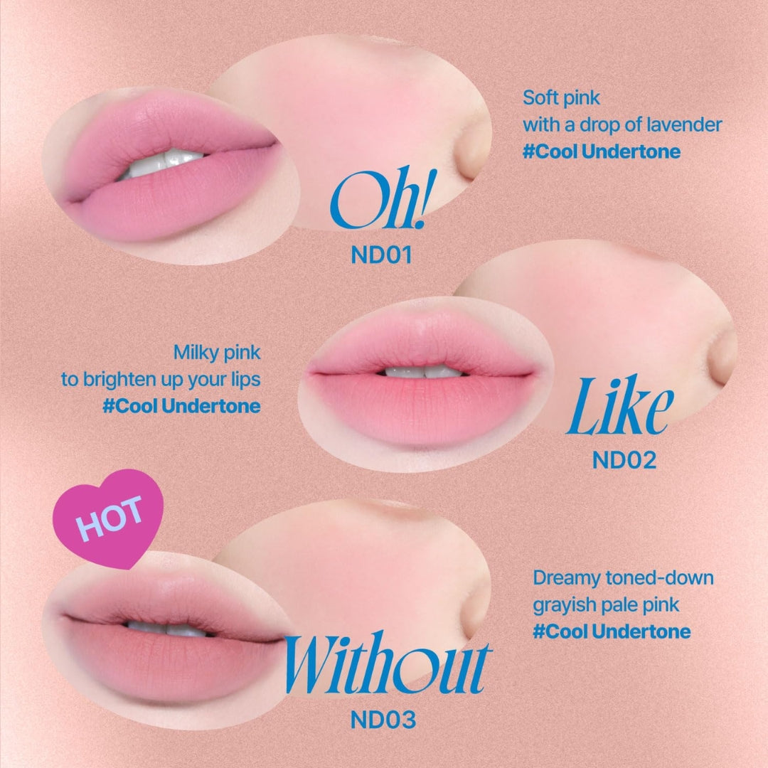 Blush Lip Blurry Pudding Pot Fwee zx
