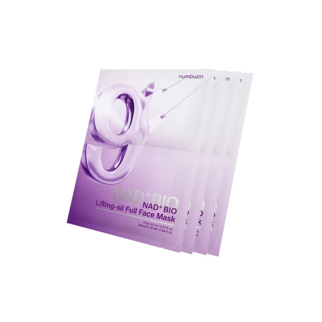 Bio Mascarilla Tipo Lifting 4 Unidades Numbuzin  | N°9 NAD Bio Lifting Mask (4ea)