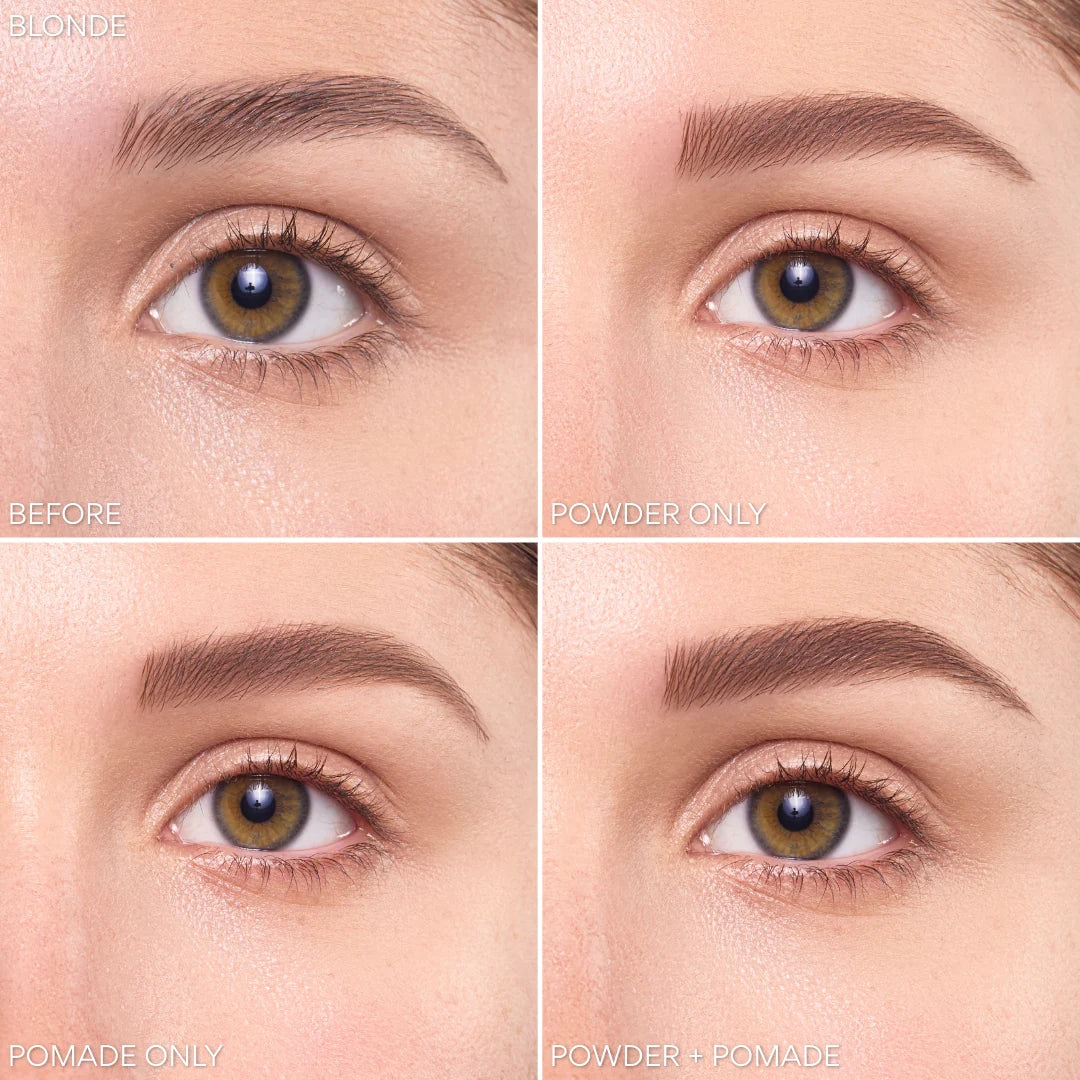 Pomada y sombra de Cejas Duet Brow Powder + Pomade Beauty Creations