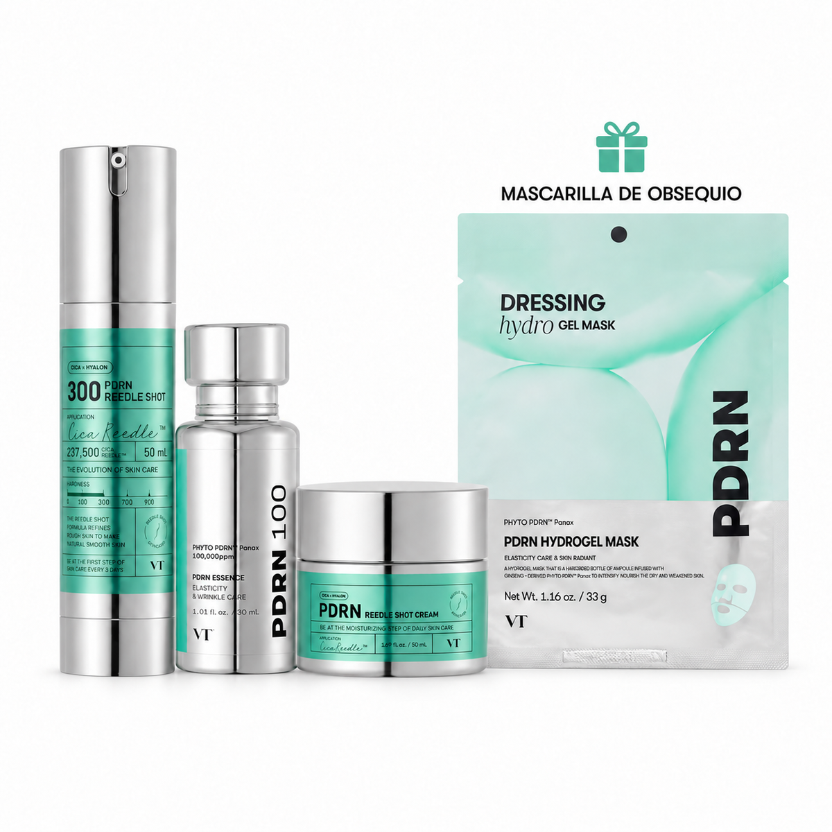 Combo Luminosidad y Regeneración PDRN VT Cosmetic