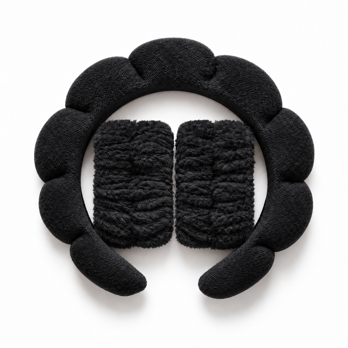 Diadema puff con muñequeras