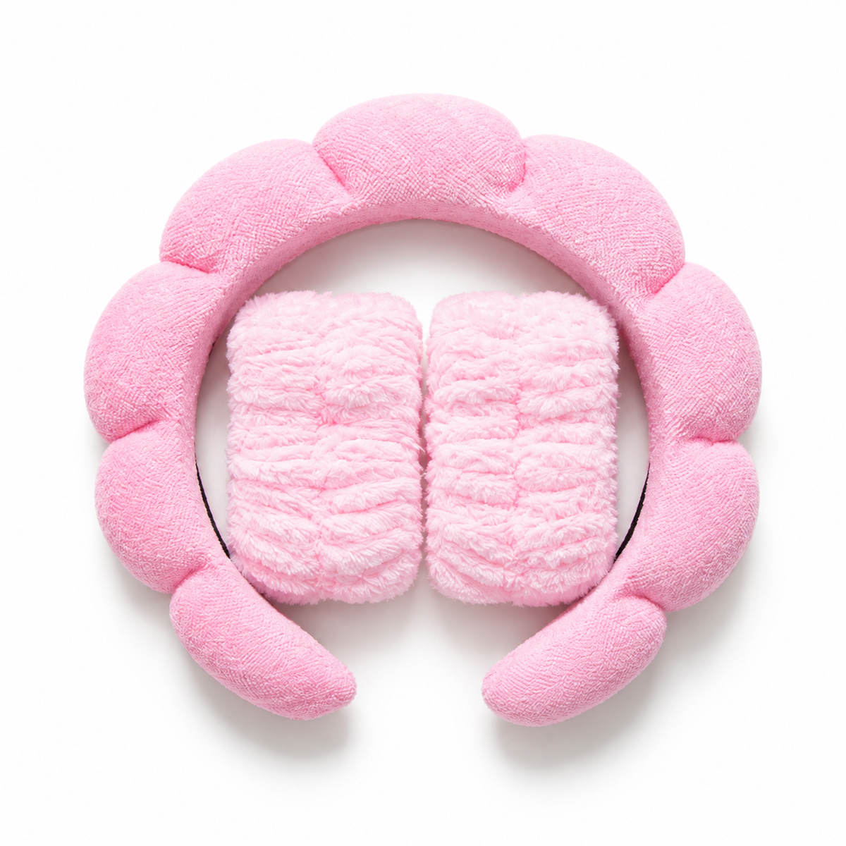 Diadema puff con muñequeras