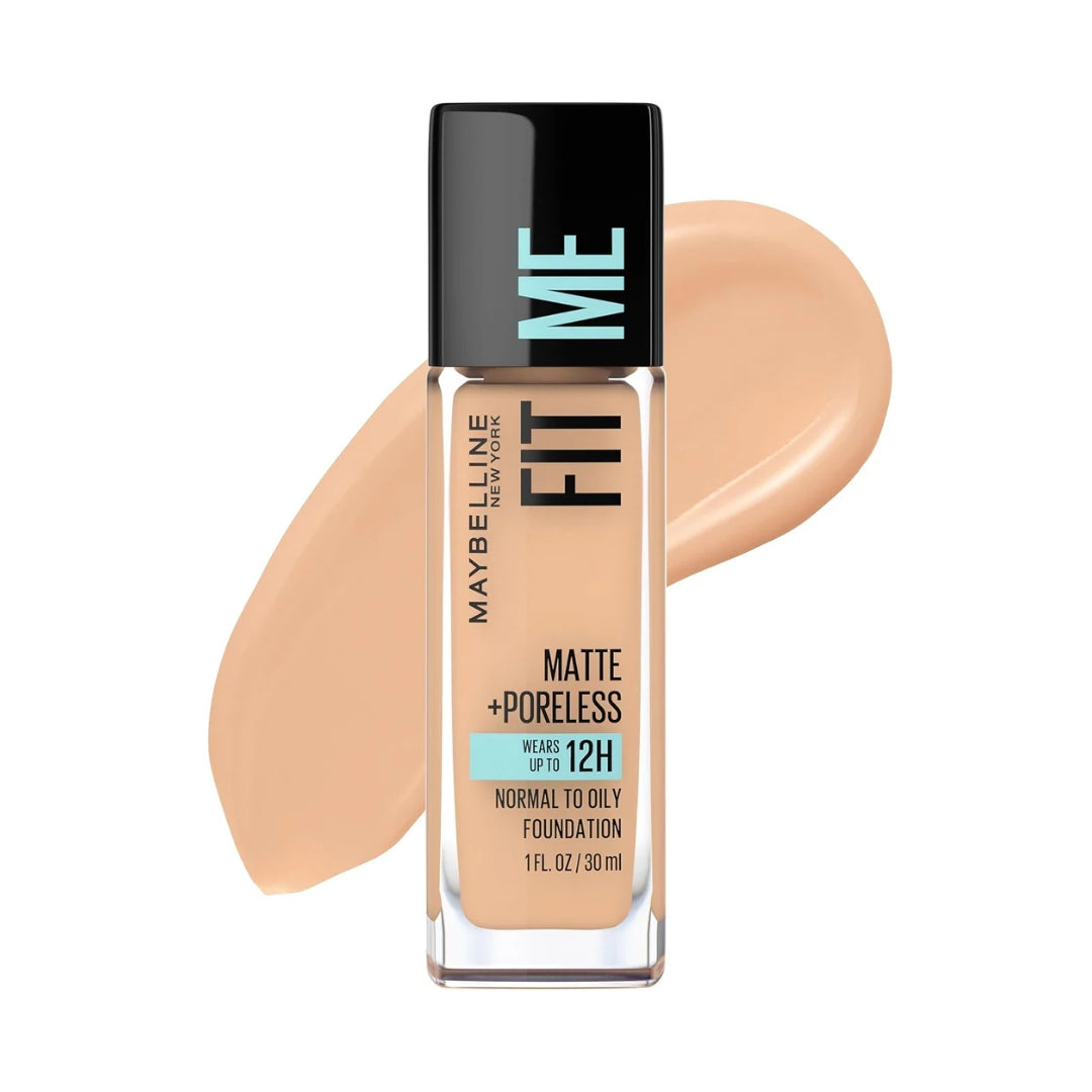 Base Fit Me Mate -Foundation Matte and Poreless  Fit Me 30ml Maybelline