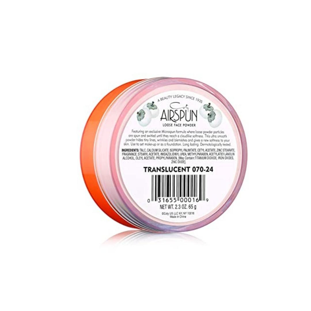 Polvo Suelto Coty Loose Face Powder  Translucent 35g Airspun