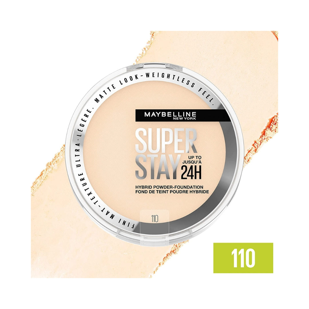 Polvo Compacto Mate Super Stay 24h 6g Maybelline