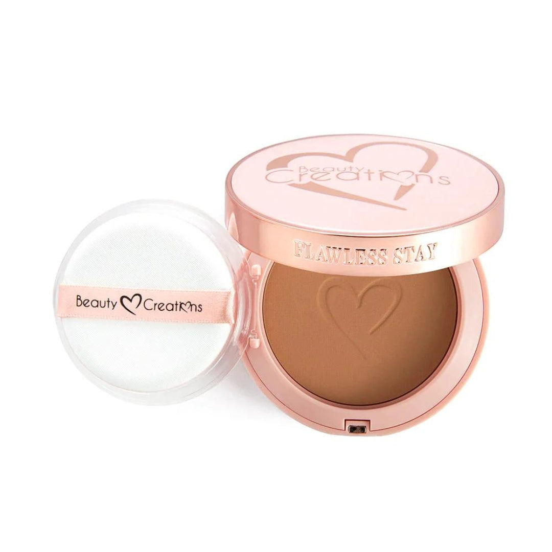 Polvo Base Compacto Flawless Stay 7g  Beauty Creations