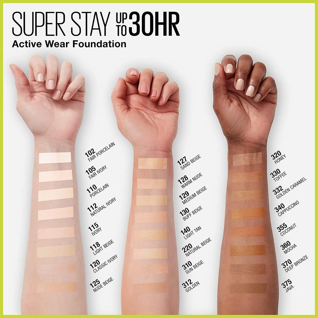 Base Mate Super Stay 30H - Super Stay Foundation  30ml Maybelline